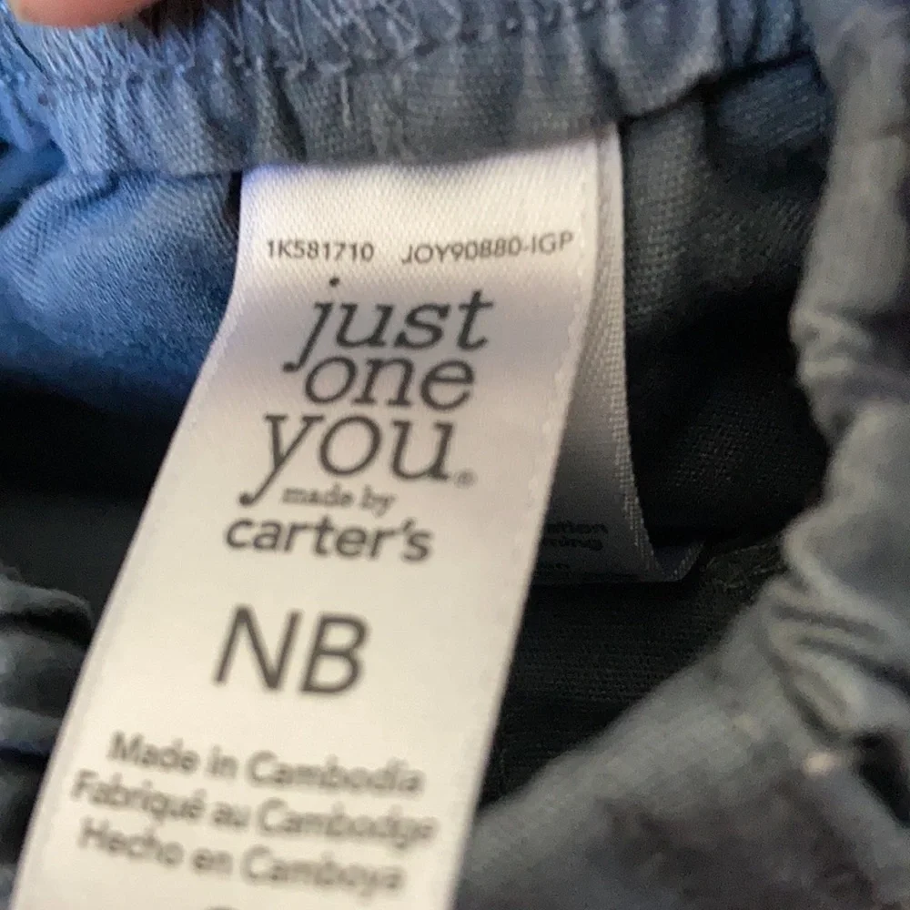 Just one you newborn shorts